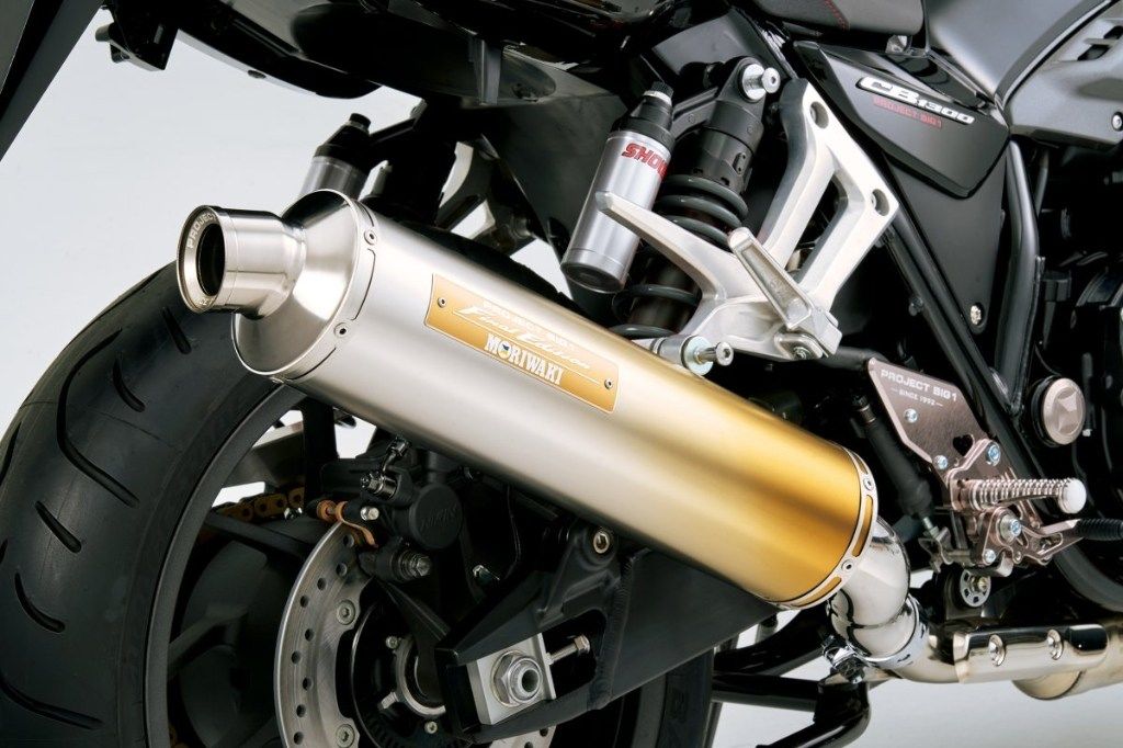 HONDA ホンダ ＜PROJECT BIG-1 Final Edition 記念商品＞モリワキ ファイナルエディション ZERO GOLD スリップオンマフラー CB1300 SUPER FOUR マフラー