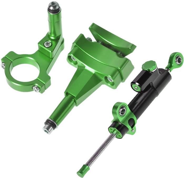 ATop エートップ ステアリングダンパーキット NINJA400 NINJA250 KAWASAKI カワサキ ステアリングダンパー ハンドル周辺パーツ ハンドル