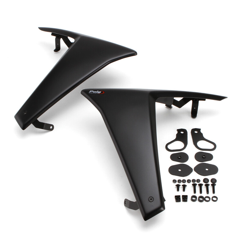 Puig プーチ サイドダウンフォースネイキッドスポイラー (DOWNFORCE NAKED SIDE SPOILERS) MT-09SP MT-09Y-AMT MT-09 YAMAHA ヤマハ スポイラー・ウイング 外装｜ウェビック　店 41,610円
