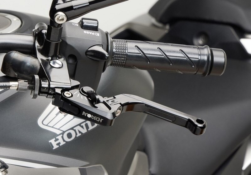 PROTECH プロテック clutch lever Race distance and length adjustable I foldable，Black K1200R K1200S K1300GT K1300R K1300S K1600GTL K1600GT R1200GS Adventure R1200RT R1200R R1200ST BMW クラッチレバー ハンドル周辺パーツ ハンドル 13,980円