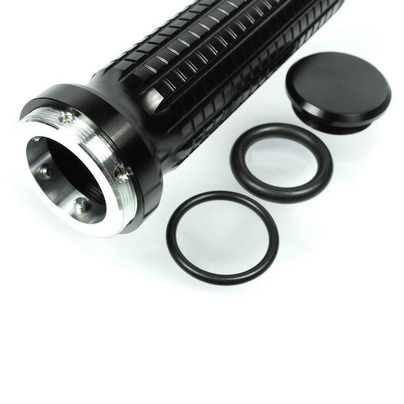 Motogadget モトガジェット Mo.Grip Black (1 Pc. No End Cap) | 4000403 グリップ ハンドル|ウェビック 店