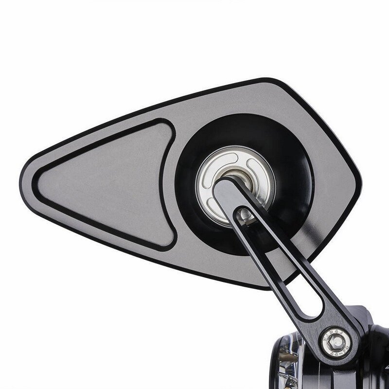 Motogadget モトガジェット Mo.View Blade， Handle Bar End， 1' And 22 Mm， Arrow Black | 7001020 バーエンドミラー ハンドル