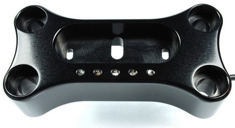 Motogadget モトガジェット Msm Metric Handle Bar Top Clamp 22Mm Black | 3004005 その他ハンドルオプション・補修部品 ハンドル