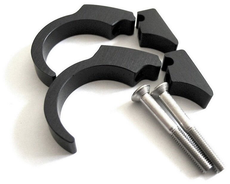 Motogadget モトガジェット Msm Handle Bar Clip Kit 22Mm Black | 3004050 その他ハンドルオプション・補修部品 ハンドル