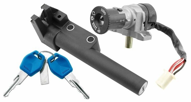 V PARTS ブイパーツ キーシリンダー Keeway ARN 125 150 FOCUS キーシリンダー・鍵 スイッチ・ハーネス関係 電装系