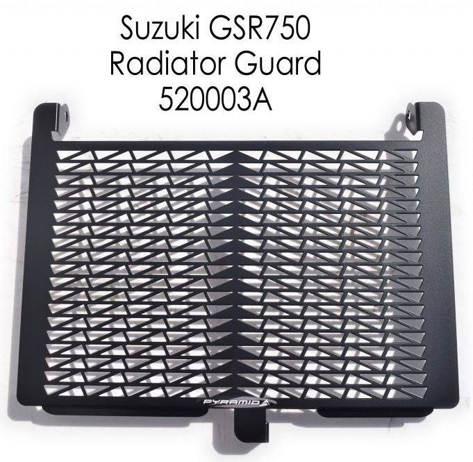 Pyramid Plastics ピラミッドプラスチック ラジエータガード GSR 750 SUZUKI スズキ ラジエーターコアガード・オイルクーラーコアガード 冷却関連 エンジン|ウェビック 店