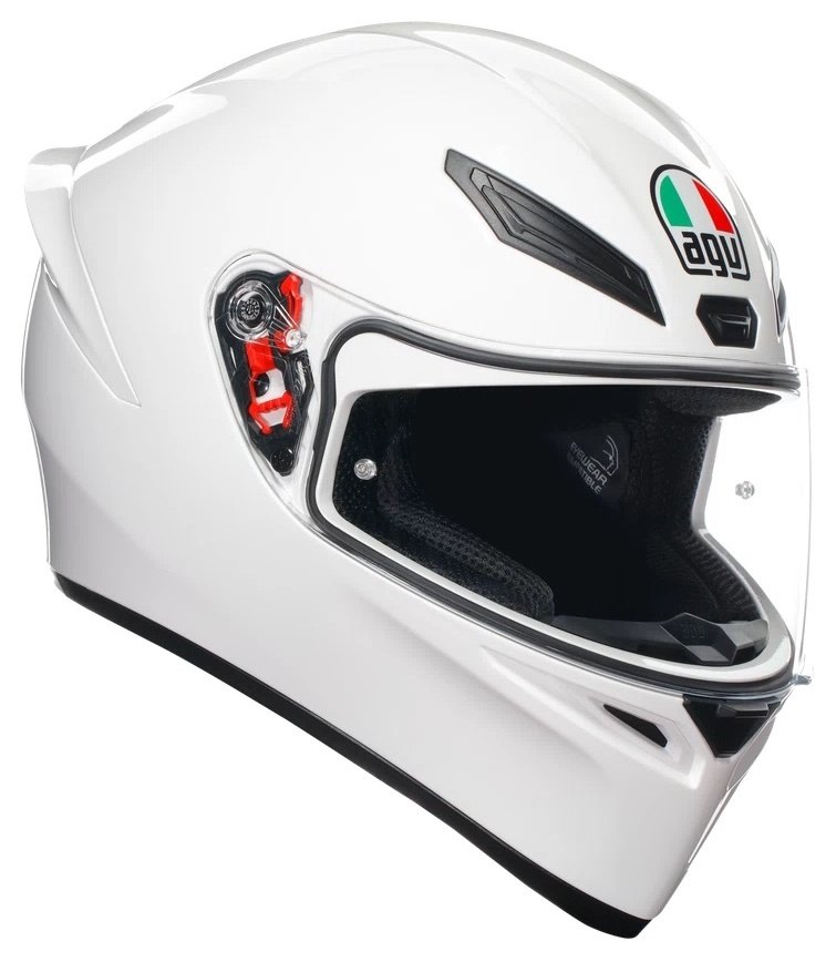 AGV エージーブイ K1 S JIST Asian Fit - WHITE ヘルメット フルフェイスヘルメット