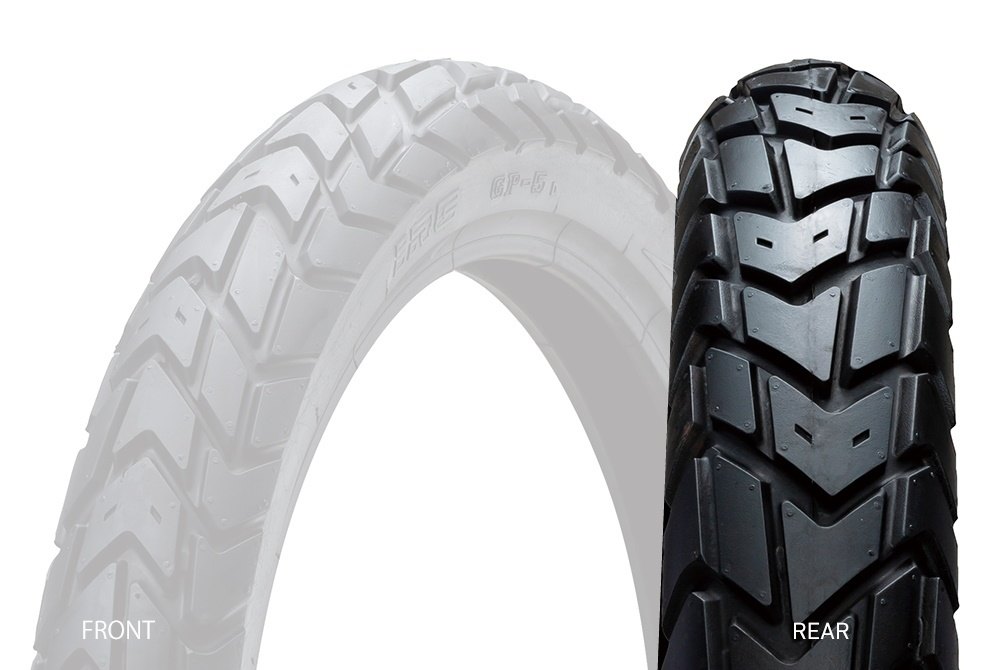 楽天市場】IRC アイアールシー GP-5 【80/90-17 44P F WT】 タイヤ