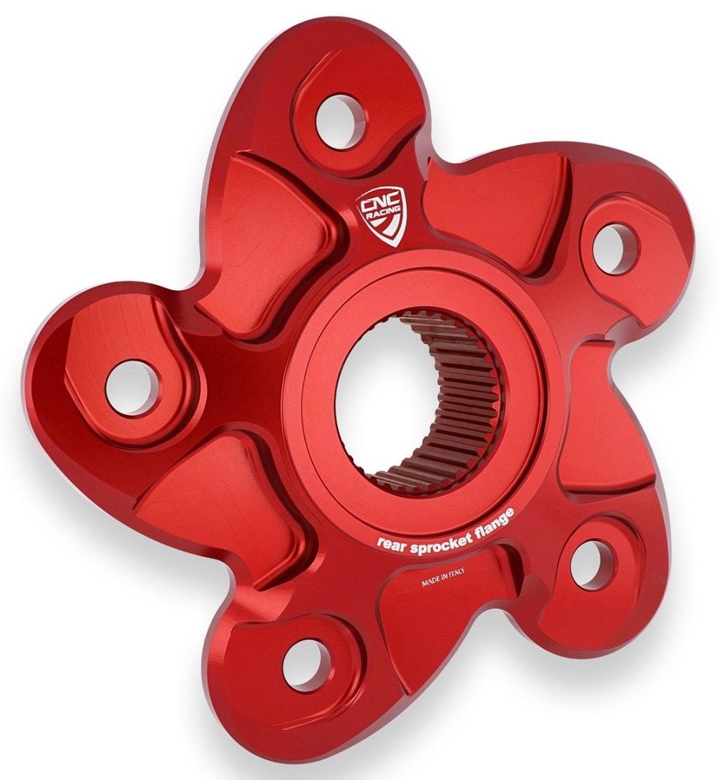 CNC Racing シーエヌシーレーシング スプロケットキャリア DUCATI ドゥカティ 駆動系 カラー:レッド|ウェビック 店