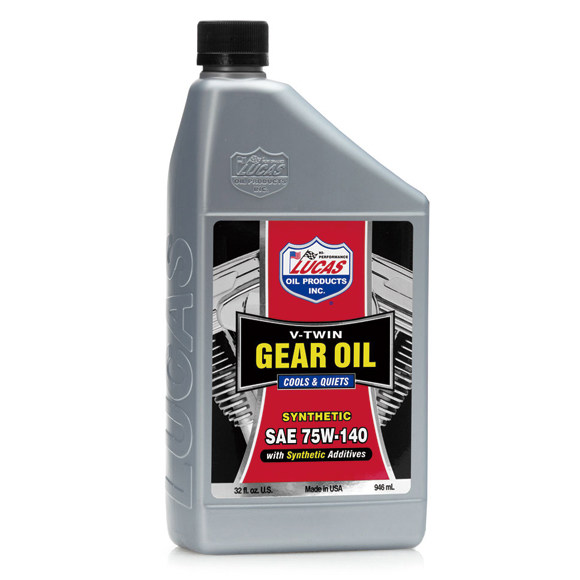 LUCAS OIL ルーカスオイル シンセティック75W140 Vツイン ギアオイル ミッションオイル・ギアオイル その他油脂類 オイル