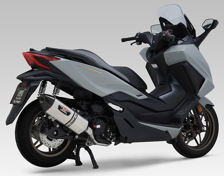YOSHIMURA ヨシムラ 機械曲R-77Jサイクロン EXPORT SPEC 政府認証 FORZA HONDA ホンダ フルエキゾーストマフラー マフラー タイプ：SSF(サテンフィニッシュカバー)