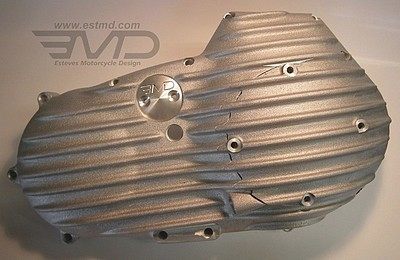 部品屋K&W 【EMD】Ribsters プライマリーカバー スポーツスター HARLEY-DAVIDSON ハーレーダビッドソン エンジンパーツ エンジン｜ウェビック　店 105,725円