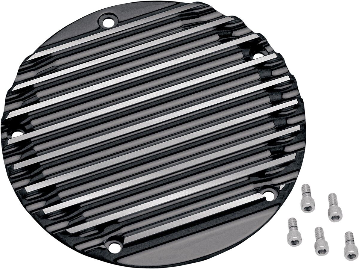 COVINGTONS コビングトン DERBY COVER 5-H 99-17 BLK [1107-0122] HARLEY-DAVIDSON ハーレーダビッドソン ダービーカバー エンジンパーツ エンジン｜ウェビック　店
