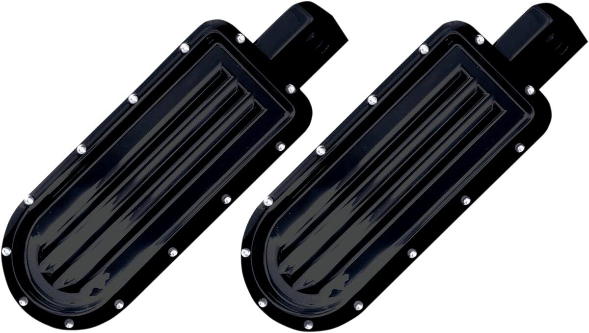 COVINGTONS コビングトン リアステップセット ディンプル ブラック ペア【PEGS REAR DIMP BLACK PAIR [1620-1089]】 タンデムステップ・タンデムブラケット ステップ 足回り｜ウェビック　店 31,916円