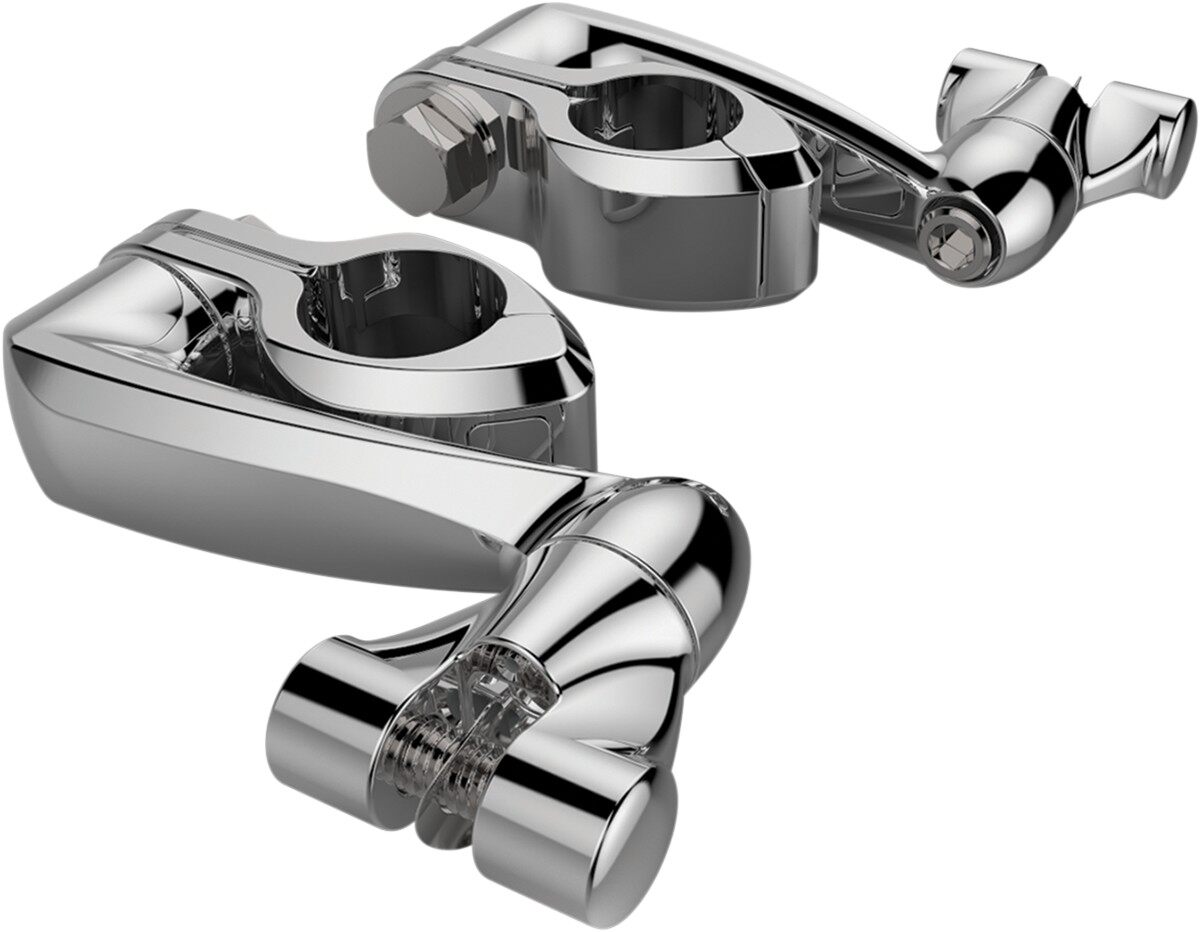 CIRO チロ クランプ ピンレス 4' EXT クローム 【CLAMP PINLESS CHR [1624-0300]】 その他ステップオプション・補修部品 ステップ 足回り
