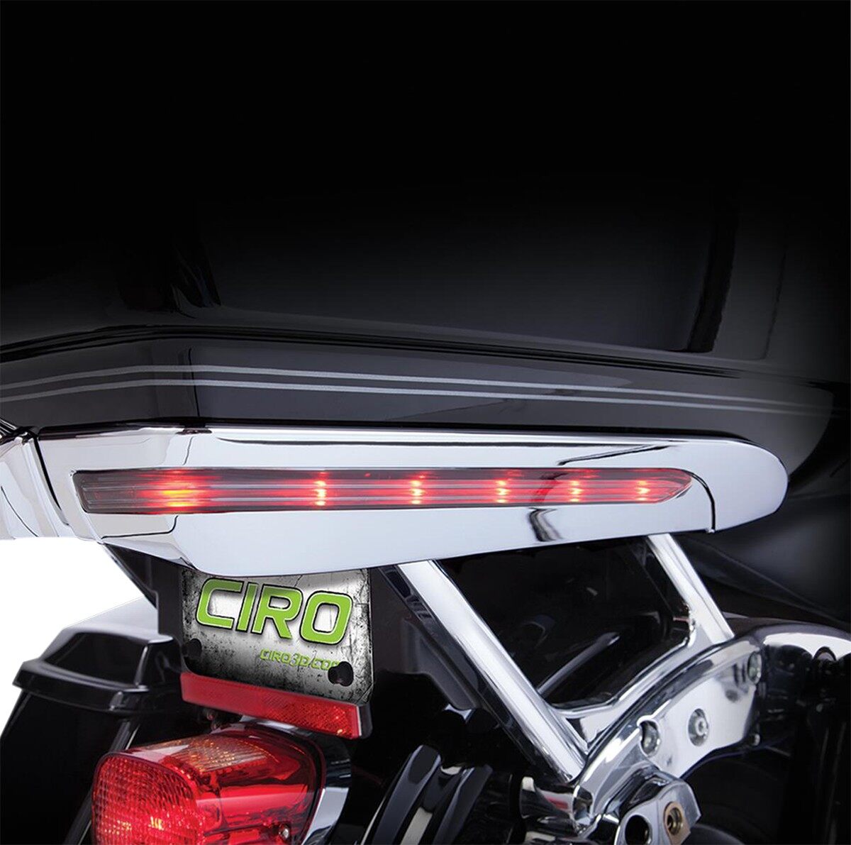 CIRO チロ マーカーライトツアー パック クローム 【LIGHT TOUR PACK CHROME [2040-1857]】 Electra Glide Ultra Classic EFI - FLHTCU 2014 2017 Low-FLHTCUL 2015 2016 Limited FLHTK Road FLTRU Low-FLHTKL HARLEY-DAVIDSON ハーレーダビッドソン 灯火類 電装系｜ウェビック　店