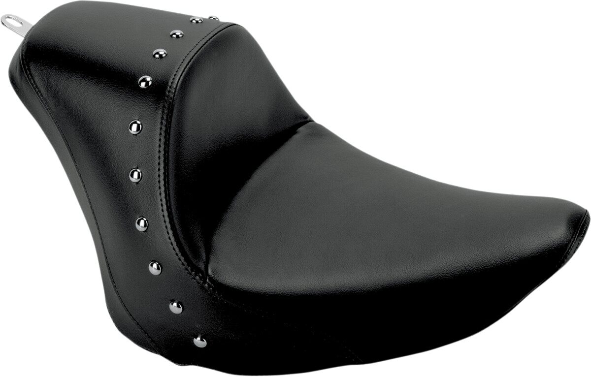 SADDLEMEN サドルメン シート HEELS DOWNモデル スタッド FXST用【SEAT DOWN FXST STUD [0802-0592]】 Fat Boy EFI - FLSTF 2007 2017 Lo FLSTFB 2010 2016 Fatboy S FLSTFBS Softail Custom FXSTC Night Train FXSTB 2009 2006 Injected I Springer FXSTS Standard 外装｜ウェビック　店