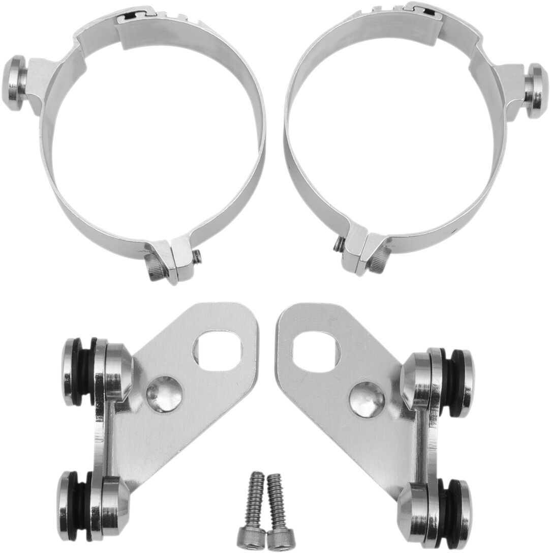MEMPHIS SHADES メンフィスシェイズ ハードウェアマウントキット ロワー CVRD フォーク【HARDWARE LWRS FORKS [MEM9891]】 HARLEY-DAVIDSON ハーレーダビッドソン HONDA ホンダ KAWASAKI カワサキ SUZUKI スズキ YAMAHA ヤマハ カウルステー 外装