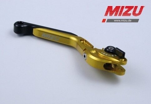 MiZU ミズ Brake Lever without adapter，Gold ブレーキレバー ハンドル周辺パーツ ハンドル