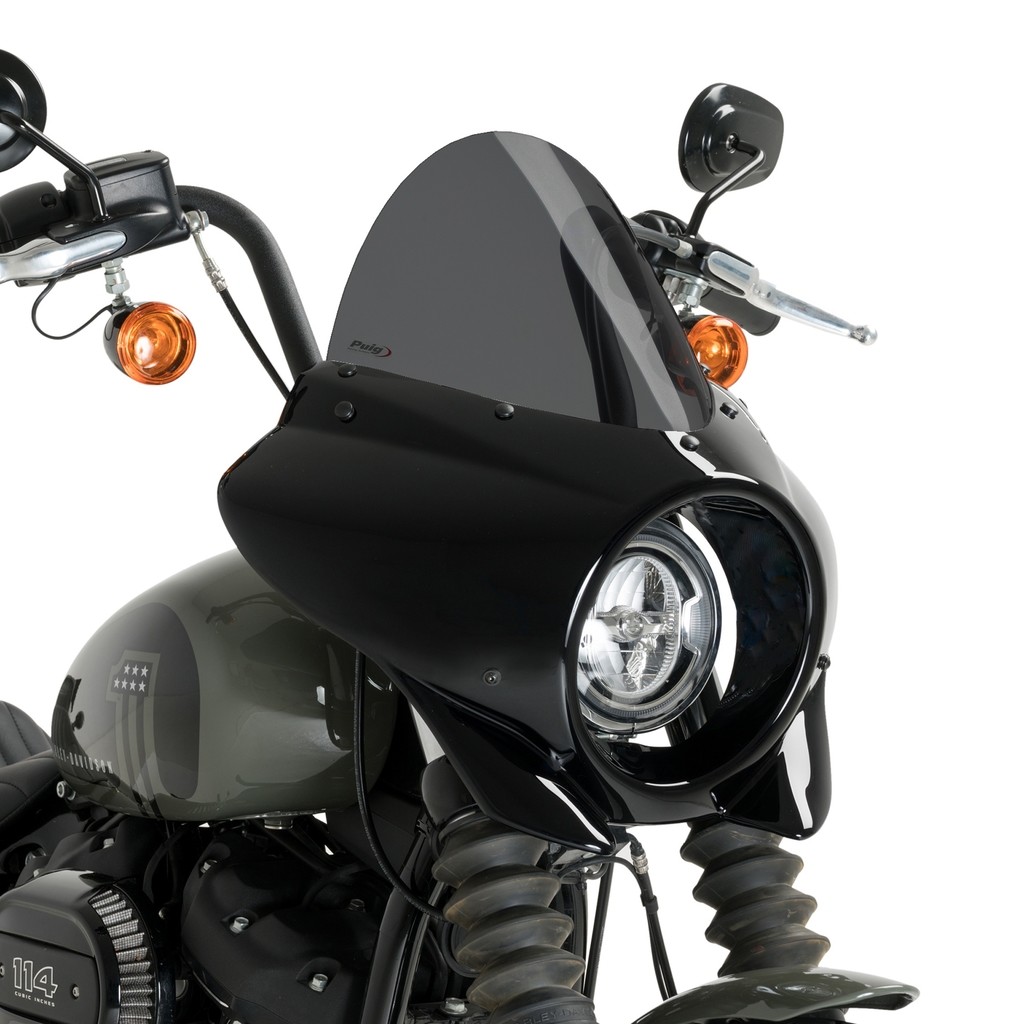 Puig プーチ セミフェアリング ミラージュ ツーリング (Mirage Semifairing) FXBB SOFTAIL STREETBOB HARLEY-DAVIDSON ハーレーダビッドソン ビキニカウル カウル関連 外装｜ウェビック　店