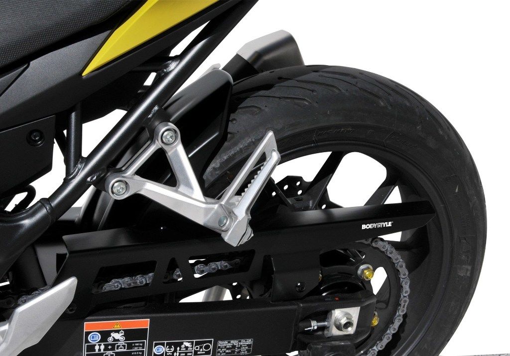BODY STYLE ボディースタイル Sportsline rear hugger with alu chain guard CB750 Hornet HONDA ホンダ リアフェンダー フェンダー関連 外装 colour：yellow／colour code：Matte Goldfinch Yellow