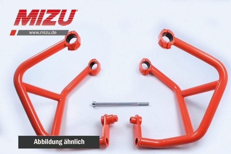 MiZU ミズ Crash Cage，Orange 125 DUKE 390 KTM エンジンガード フレーム
