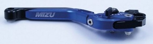 MiZU ミズ Brake Lever,including ABE,Blue KAWASAKI カワサキ SUZUKI スズキ TRIUMPH トライアンフ YAMAHA ヤマハ ブレーキレバー ハンドル周辺パーツ ハンドル|ウェビック 店