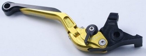 MiZU ミズ Brake Lever,including ABE,Gold ER-6f ER-6n VERSYS 650 KAWASAKI カワサキ ブレーキレバー ハンドル周辺パーツ ハンドル|ウェビック 店