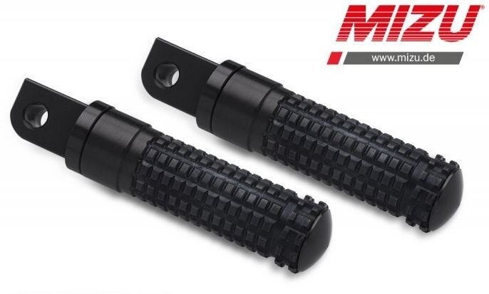 MiZU ミズ Race passenger’s footpeg，including ABE，Black/Black タンデムステップ・タンデムブラケット ステップ 足回り
