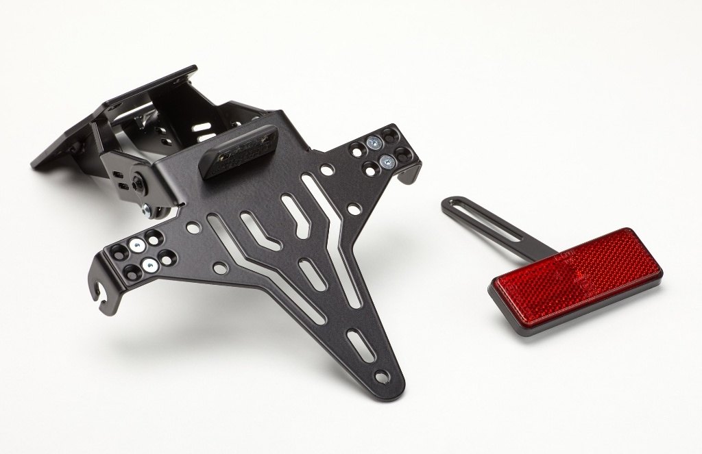 PROTECH プロテック V-SHAPE license plate holder kit including reflector and light Ninja 650 Z650 KAWASAKI カワサキ ナンバープレートホルダー 外装|ウェビック 店