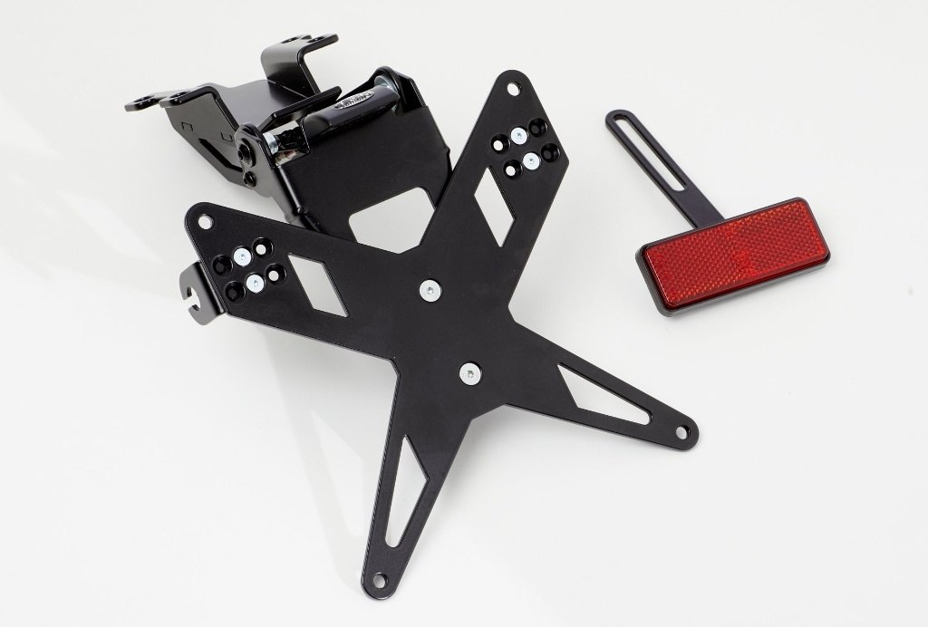 PROTECH プロテック X-SHAPE license plate holder kit including reflector and light Z650 RS KAWASAKI カワサキ ナンバープレートホルダー 外装｜ウェビック　店