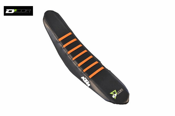 D’COR ディコール リブ付グリッパーシートカバー SXF125-450 11-14 KTM シートカバー シート関連 外装