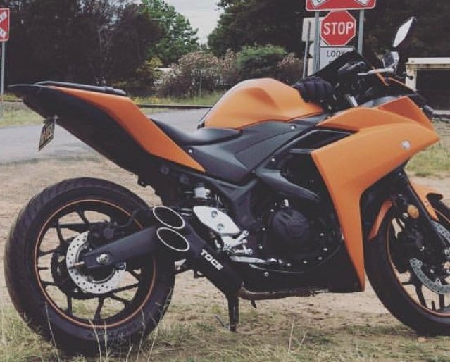 楽天市場】TOCE トゥース Razor Tip フルエキゾーストマフラー YZF-R25