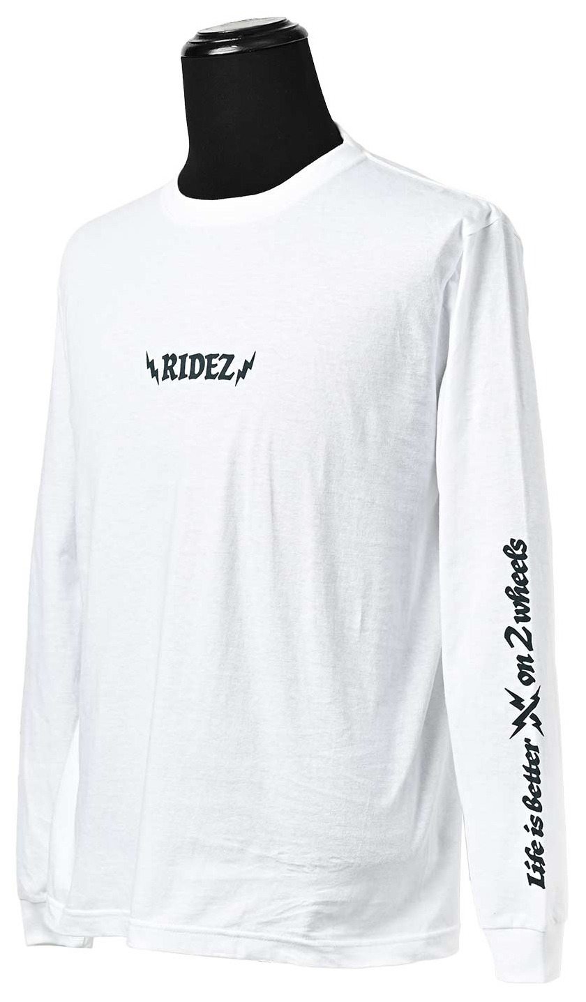 RIDEZ ライズ 2WHEELS ロングスリーブTシャツ Tシャツ アパレル