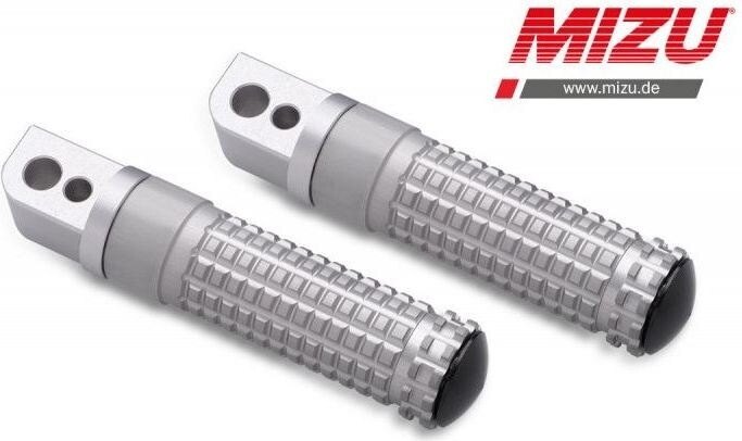 MiZU ミズ Race passenger’s footpeg，including ABE，Silver/Silver SL1000 FALCO APRILIA アプリリア タンデムステップ・タンデムブラケット ステップ 足回り