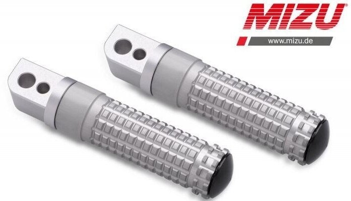 MiZU ミズ Race passenger’s footpeg，including ABE，Silver/Silver GSX1400 SUZUKI スズキ タンデムステップ・タンデムブラケット ステップ 足回り