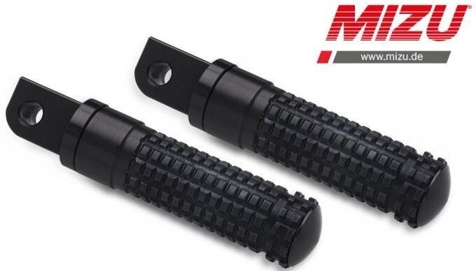 MiZU ミズ Race passenger’s footpeg，including ABE，Black/Black CB650F CBF1000F CBR600F CBR600RR VFR800F VTR1000SP HONDA ホンダ タンデムステップ・タンデムブラケット ステップ 足回り