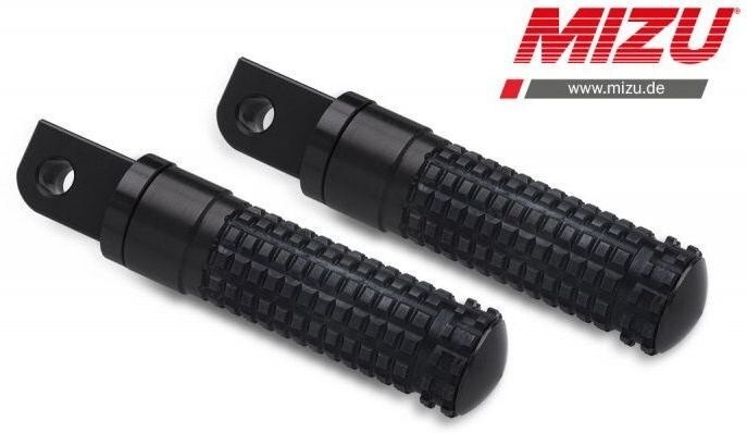 MiZU ミズ Race passenger’s footpeg，including ABE，Black/Black VFR1200F HONDA ホンダ タンデムステップ・タンデムブラケット ステップ 足回り