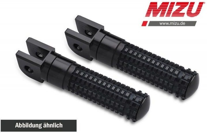 MiZU ミズ Race driver’s footpeg，including ABE，Black/Black G310GS BMW フットペグ ステップ 足回り