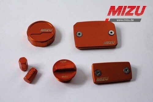 MiZU ミズ Pro Race design kit,Orange Anodize 690 DUKE ENDURO R 690ENDURO KTM その他汎用外装部品・ドレスアップパーツ 外装|ウェビック 店