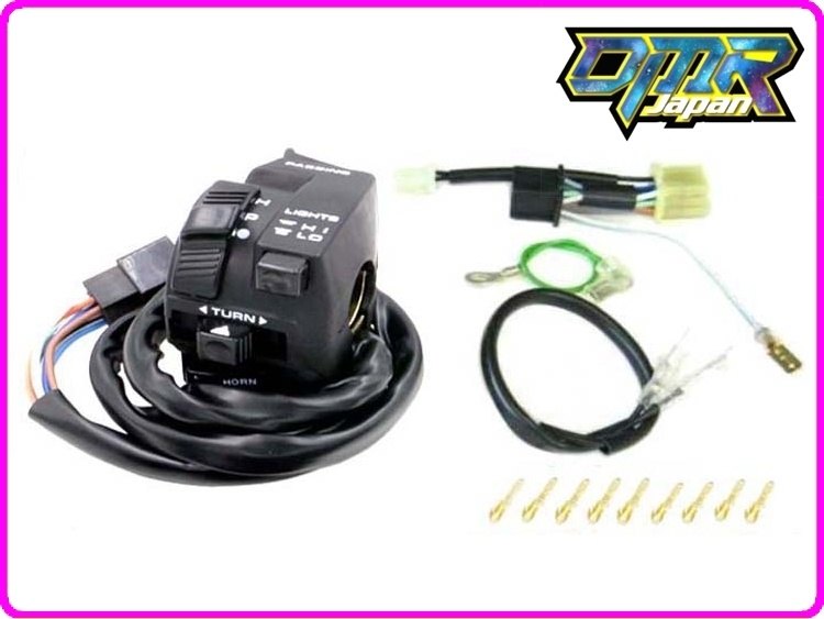 DMR-JAPAN ディーエムアールジャパン プッシュキャンセルスイッチ KSR50 KSR80 KAWASAKI カワサキ ハンドルスイッチ・スイッチボックス ハンドル周辺パーツ ハンドル