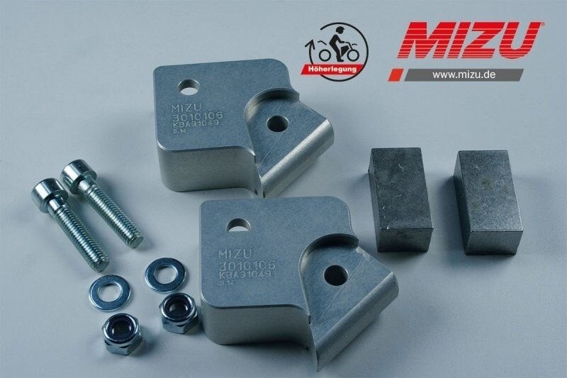MiZU ミズ Jack-up kit，including ABE (part certificate)，30mm ジャッキ ガレージツール