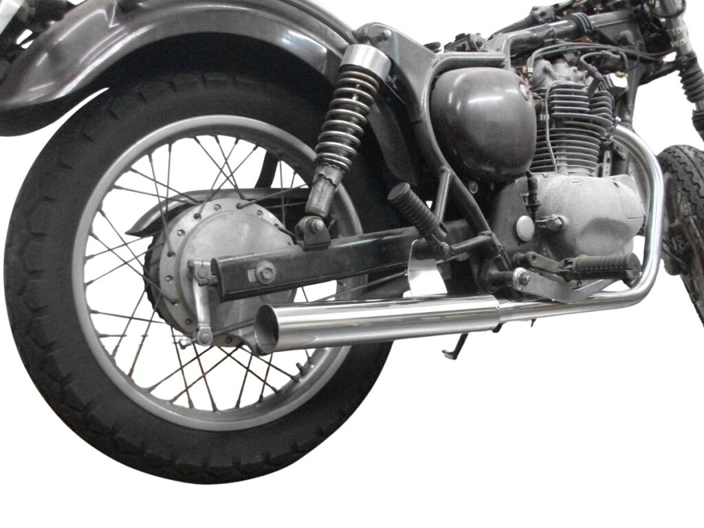 RSヨコタ レーシングショップヨコタ エストレヤ クワイエット ストレートタイプ エストレヤ KAWASAKI カワサキ フルエキゾーストマフラー マフラー|ウェビック 店