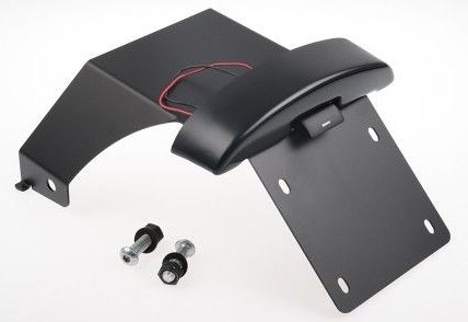 Cult-Werk カルトワーク License Plate Holder In The Middle Softail Fat Bob HARLEY-DAVIDSON ハーレーダビッドソン ナンバープレートホルダー 外装|ウェビック 店