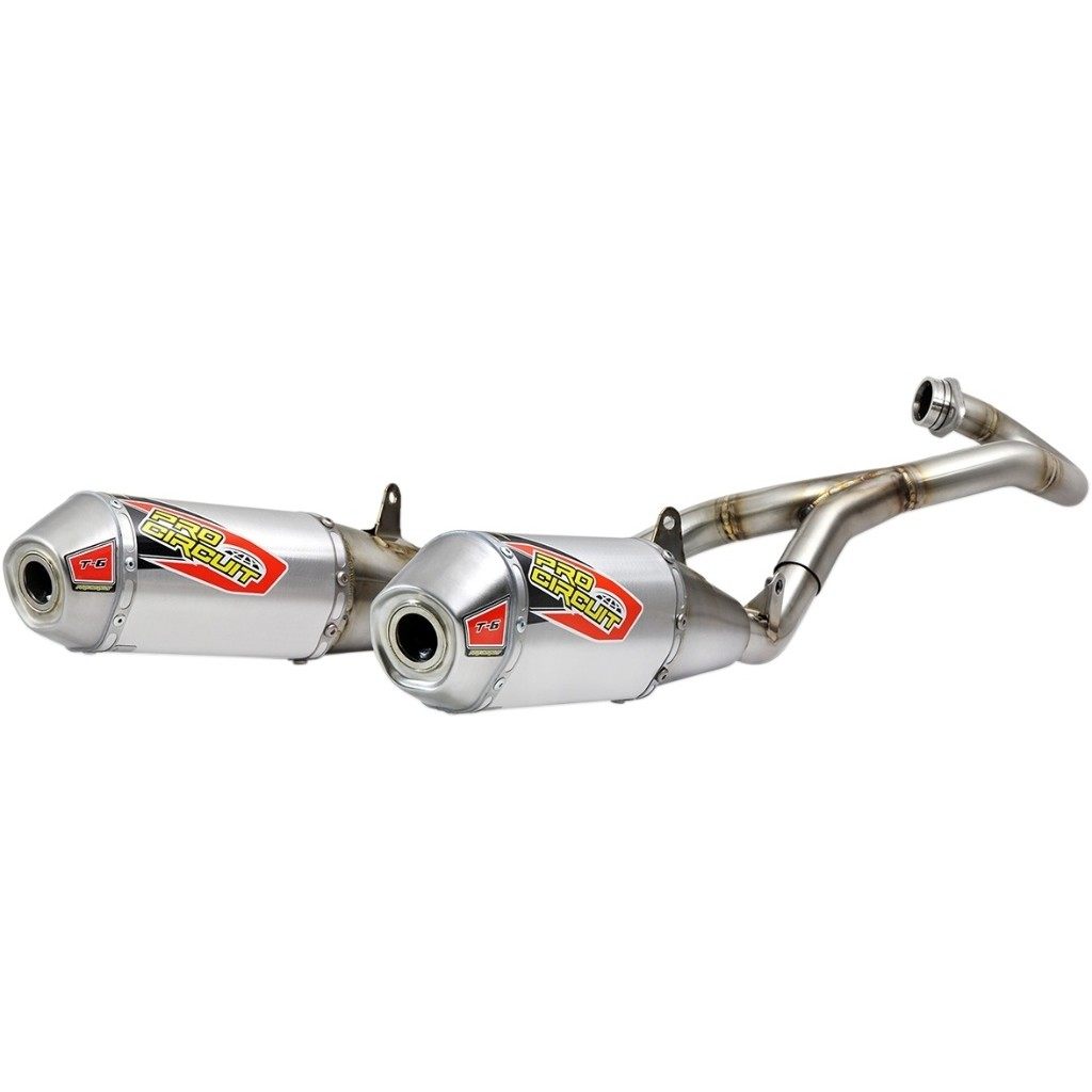 PRO CIRCUIT プロサーキット T-6 Exhaust System フルエキゾーストマフラー［1820-1766］ CRF450R CRF450RX HONDA ホンダ フルエキゾーストマフラー マフラー｜ウェビック　店