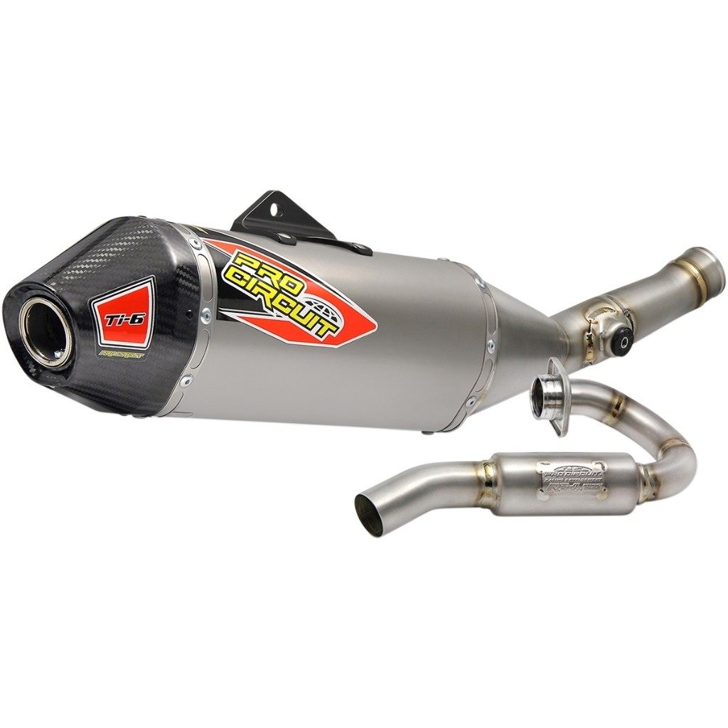 PRO CIRCUIT プロサーキット TI-6 Exhaust System フルエキゾーストマフラー［1820-1732］ KX 450 F KAWASAKI カワサキ フルエキゾーストマフラー マフラー｜ウェビック　店