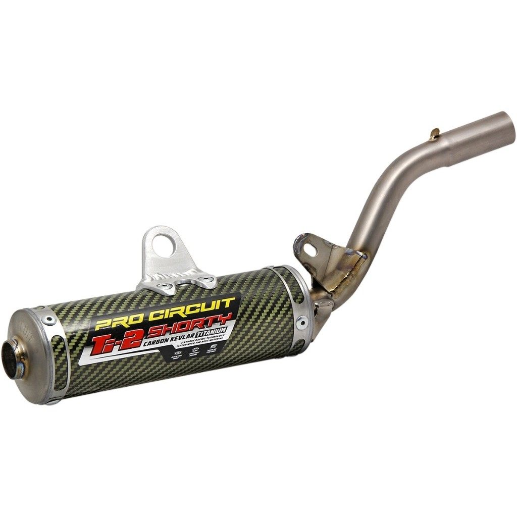 PRO CIRCUIT プロサーキット Ti-2 Silencer スリップオンマフラー［1821-1695］ KX 100 112 80 85 KAWASAKI カワサキ スリップオンマフラー マフラー｜ウェビック　店