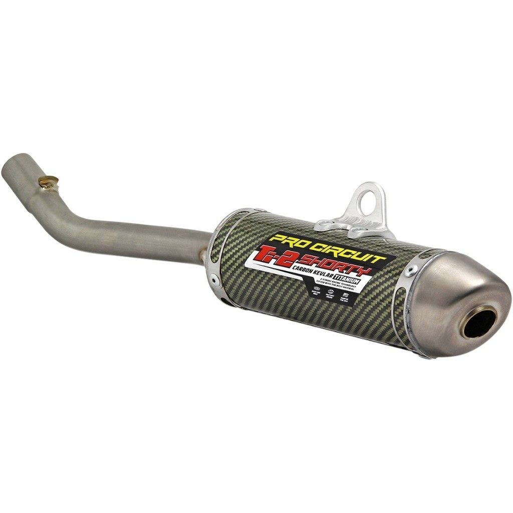 PRO CIRCUIT プロサーキット Ti-2 Silencer スリップオンマフラー［1821-1734］ KX 125 KAWASAKI カワサキ スリップオンマフラー マフラー｜ウェビック　店