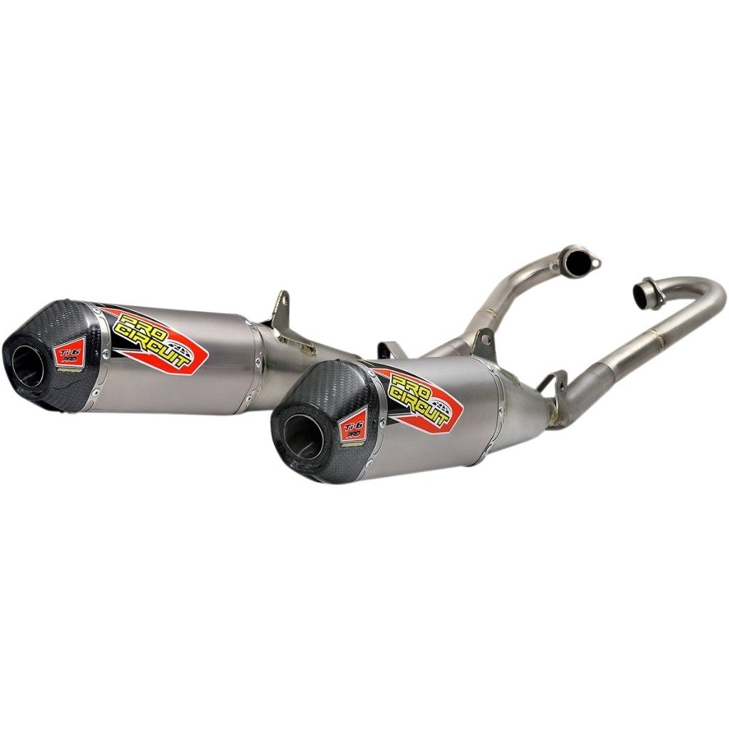 PRO CIRCUIT プロサーキット Ti-6 Pro Exhaust System フルエキゾーストマフラー［1820-1822］ CRF250R HONDA ホンダ フルエキゾーストマフラー マフラー｜ウェビック　店
