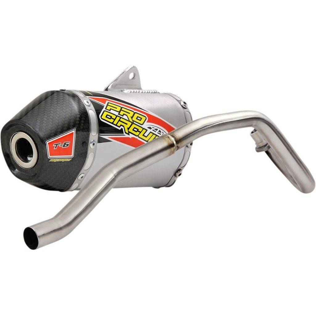 PRO CIRCUIT プロサーキット T-6 Exhaust System フルエキゾーストマフラー［1820-1952］ TT-R 110 E YAMAHA ヤマハ フルエキゾーストマフラー マフラー｜ウェビック　店